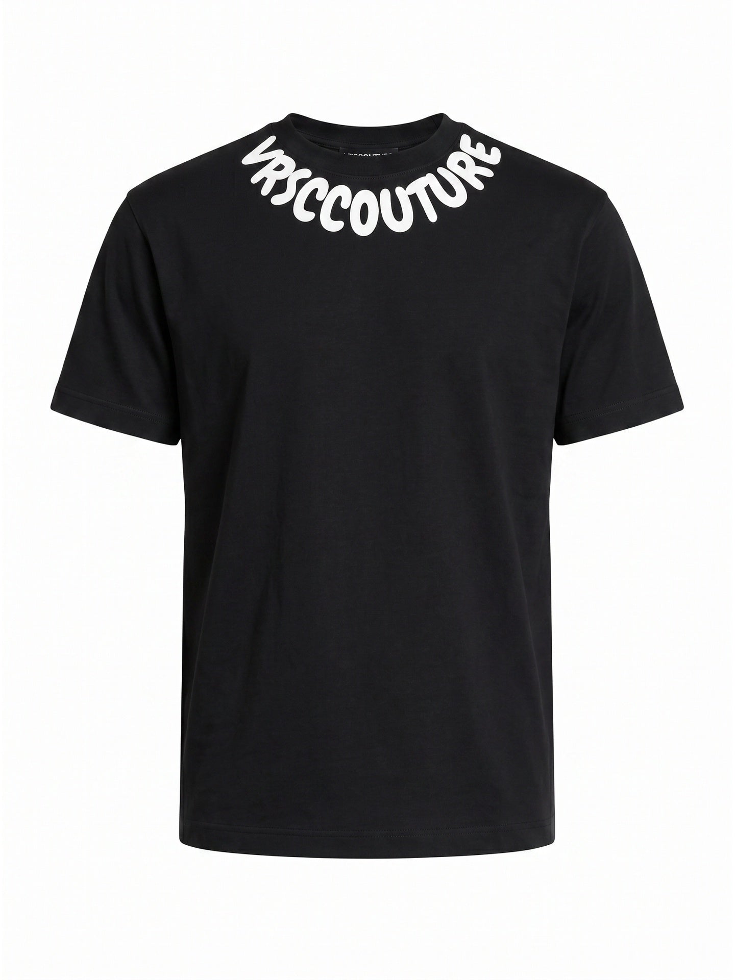 T-shirt in Cotone Nero VRSC Very Random Solid Chic