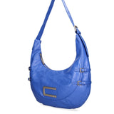 Borsa a spalla CUSTO - Bluette