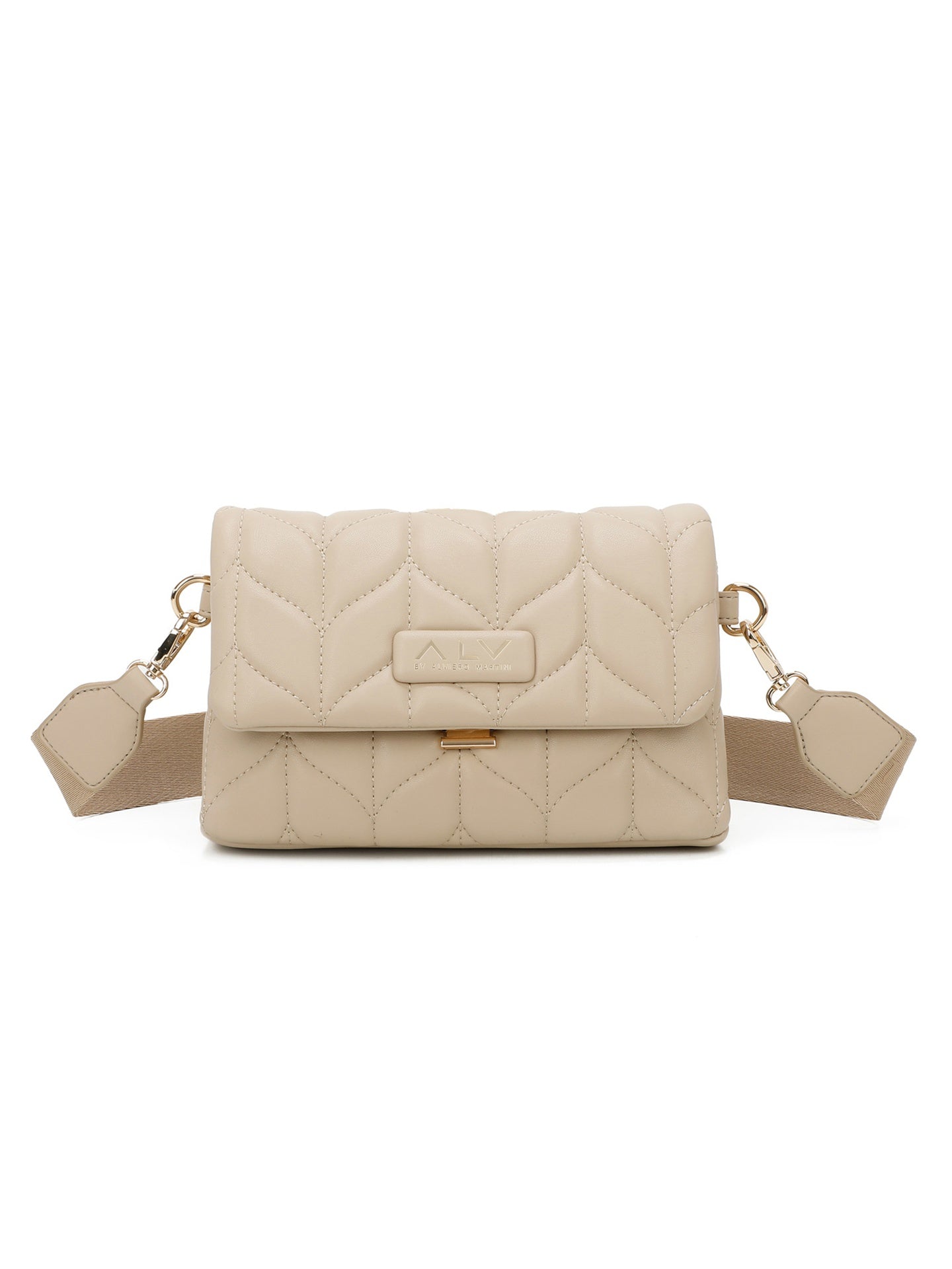 Borsa A Tracolla da donna ALV - Bianco