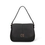 Borsa a Spalla in Pelle Vegana Nero Pierre Cardin