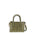 Borsa a Mano in Vera Pelle Verde Militare Pierre Cardin