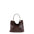 Borsa a Spalla in Vera Pelle Cioccolato Pierre Cardin