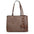 Borsa a Spalla in Pelle Vegana Taupe Pierre Cardin