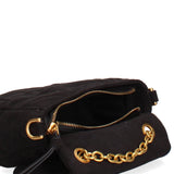 Borsa a spalla CUSTO - Nero