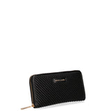 Women's Black Vegan Leather Wallet