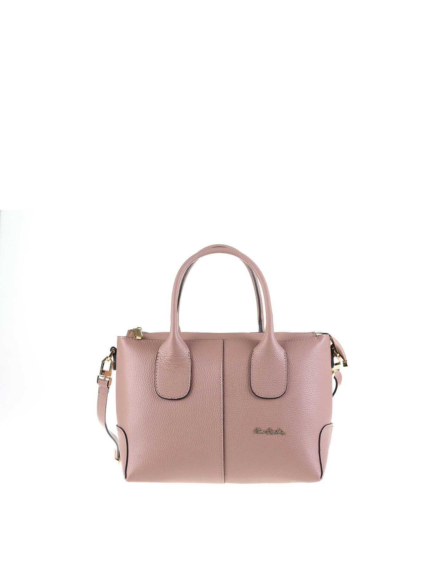 Borsa a Mano in Vera Pelle Malva Pierre Cardin