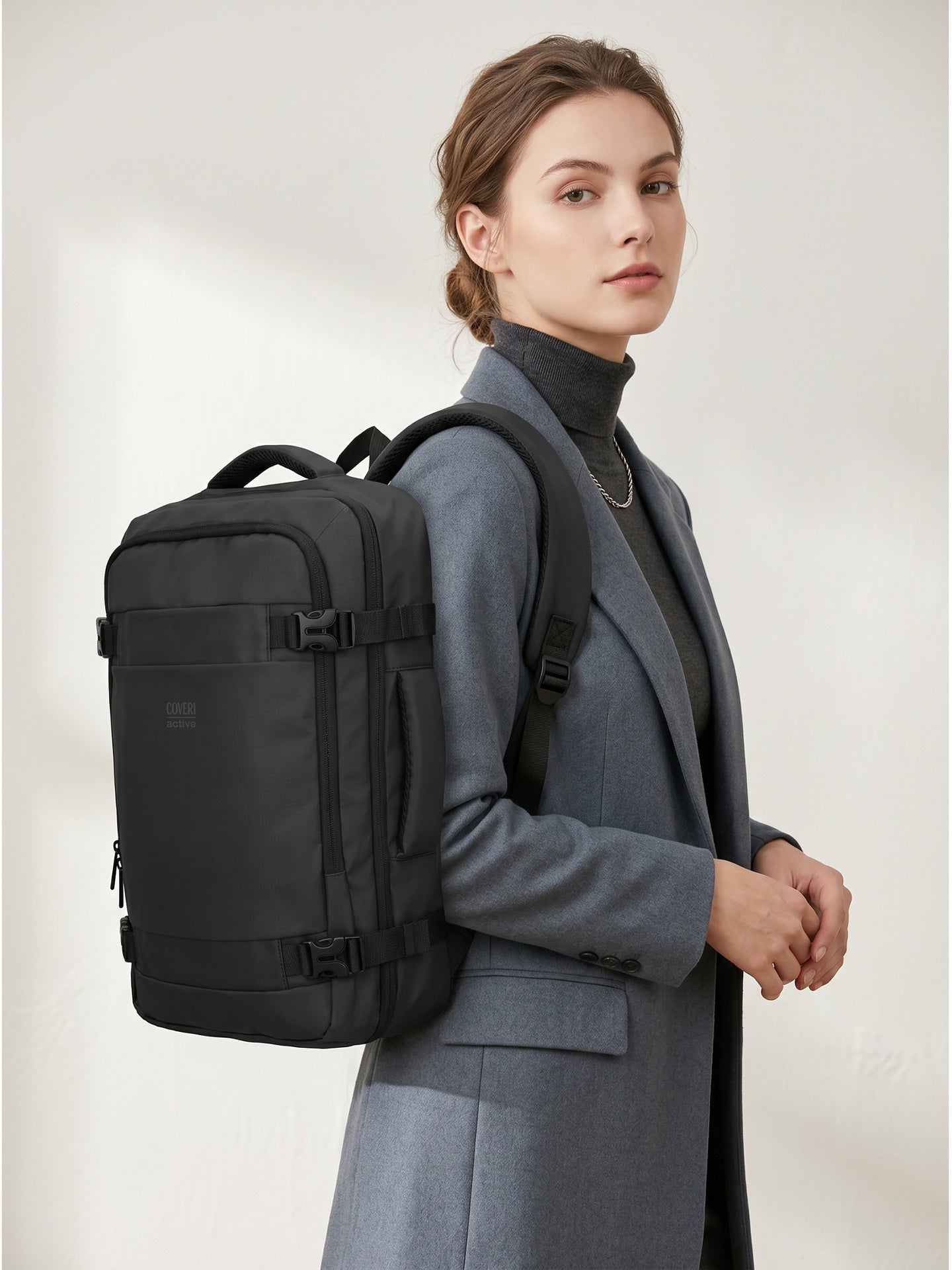 Zaino in Poliestere 100% Nero