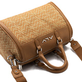 ALV Women's Satchel Bag - Light Brown