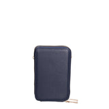 Porta Cellulare Donna in Pelle Vegana Blu
