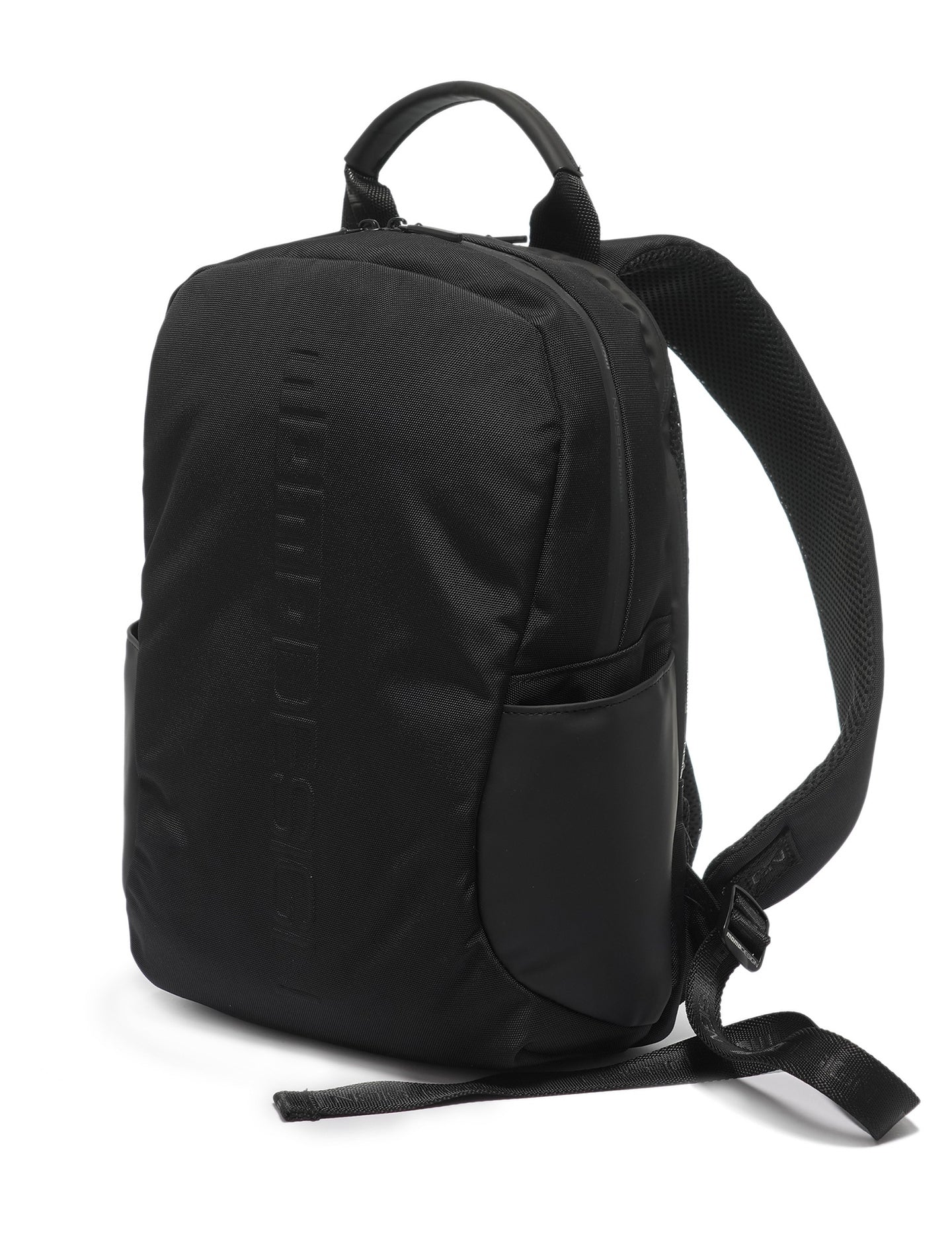 Zaino in Polyurethane Nero