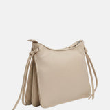 Borsa a mano in Pelle Vegana Crema