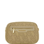 Borsa a tracolla in Pelle Vegana Khaki GianMarco Venturi
