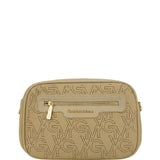 Borsa a tracolla in Pelle Vegana Khaki GianMarco Venturi