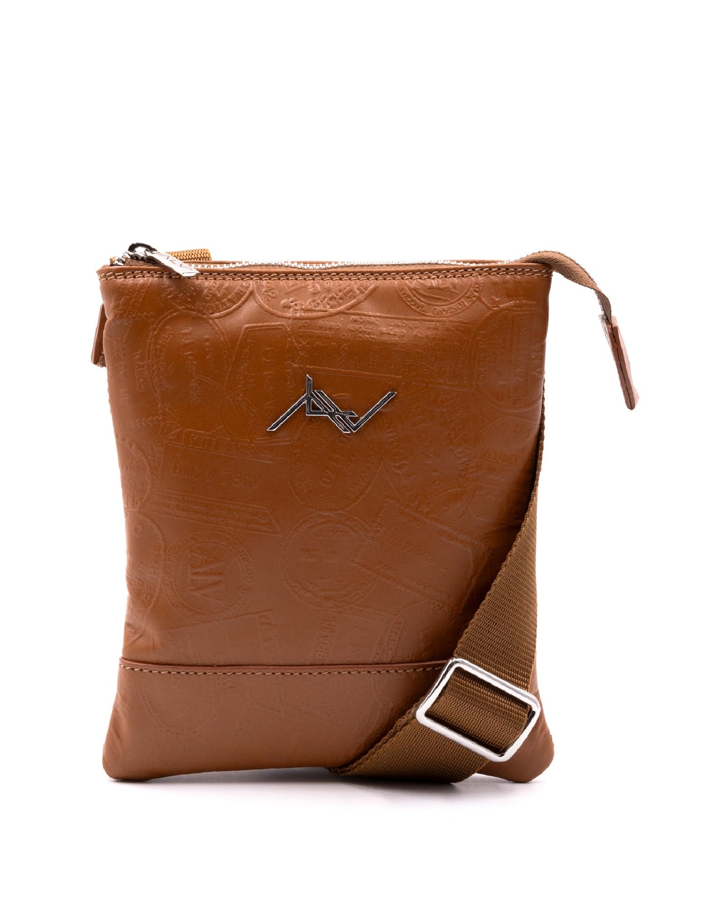 Borsa A Tracolla da donna ALV - Cuoio