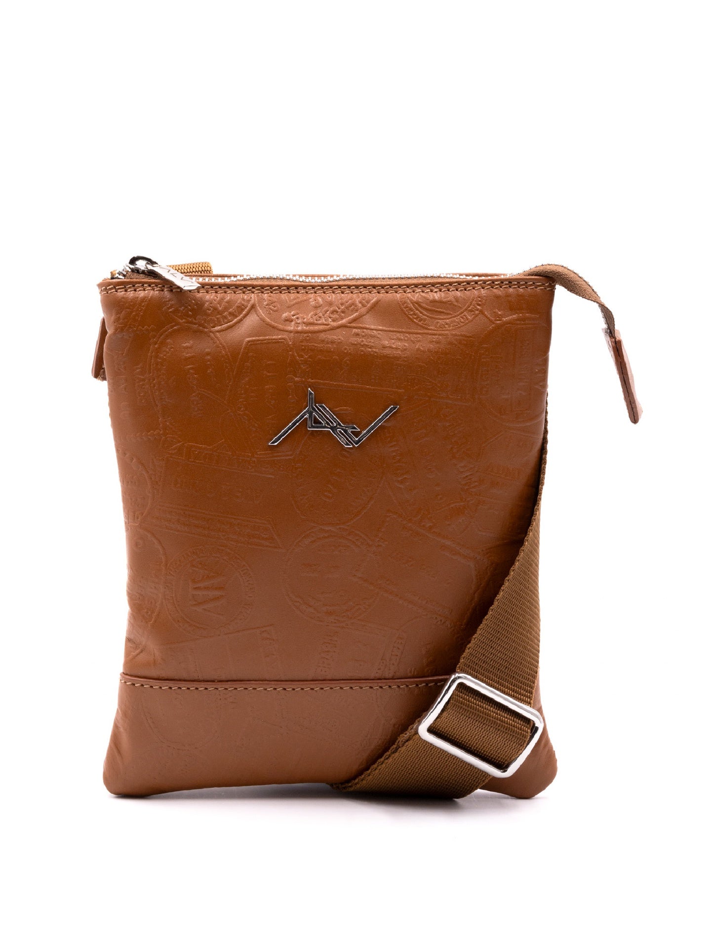 Borsa A Tracolla da donna ALV - Cuoio