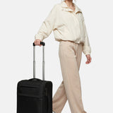 Borsa shopper in Poliestere Nero