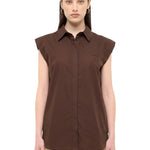 Camicia Donna Novara Lux in Cotone T.moro Marc Ellis