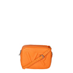 Borsa a Tracolla in Dollaro Leather Arancione