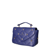 Borsa a Mano in Pelle Sintetica Blu