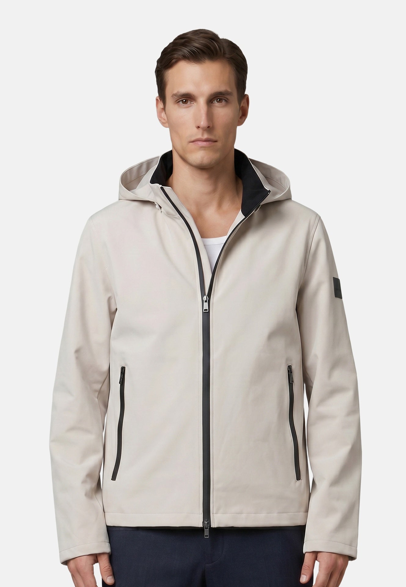 Giubbotto in Poliestere Beige Navigare