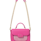 Borsa a Mano in Poliestere Fuxia