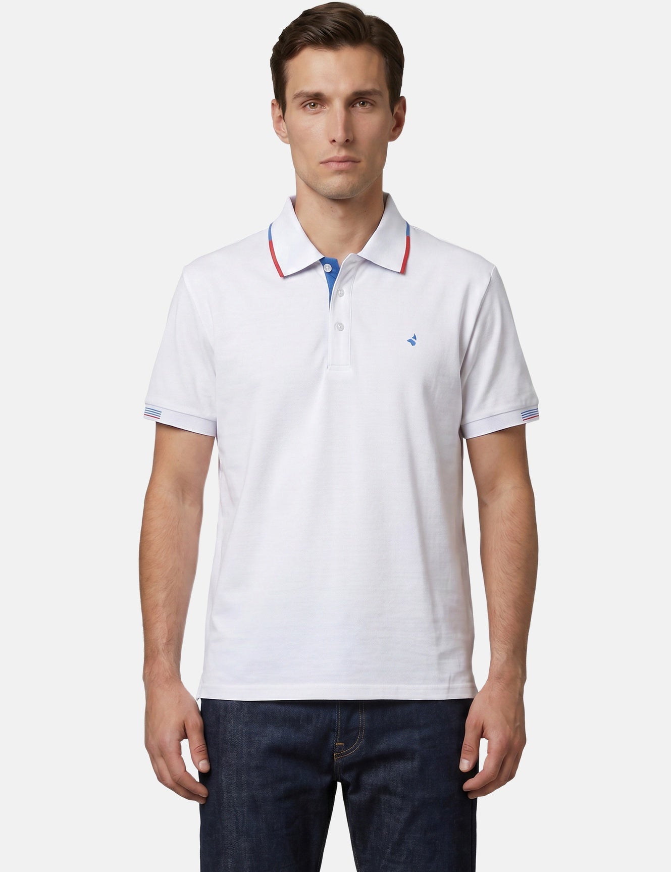 Camicia in Cotone Bianco Navigare