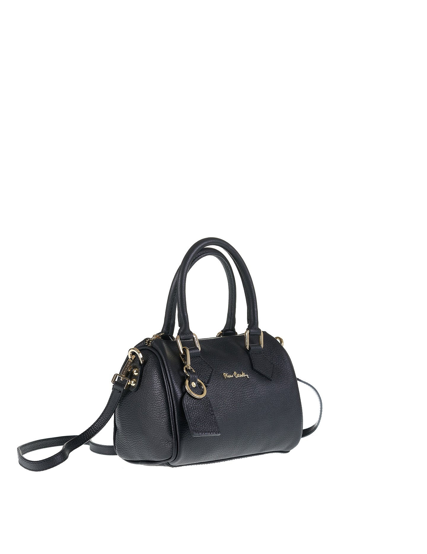 Black Genuine Leather Satchel Bag