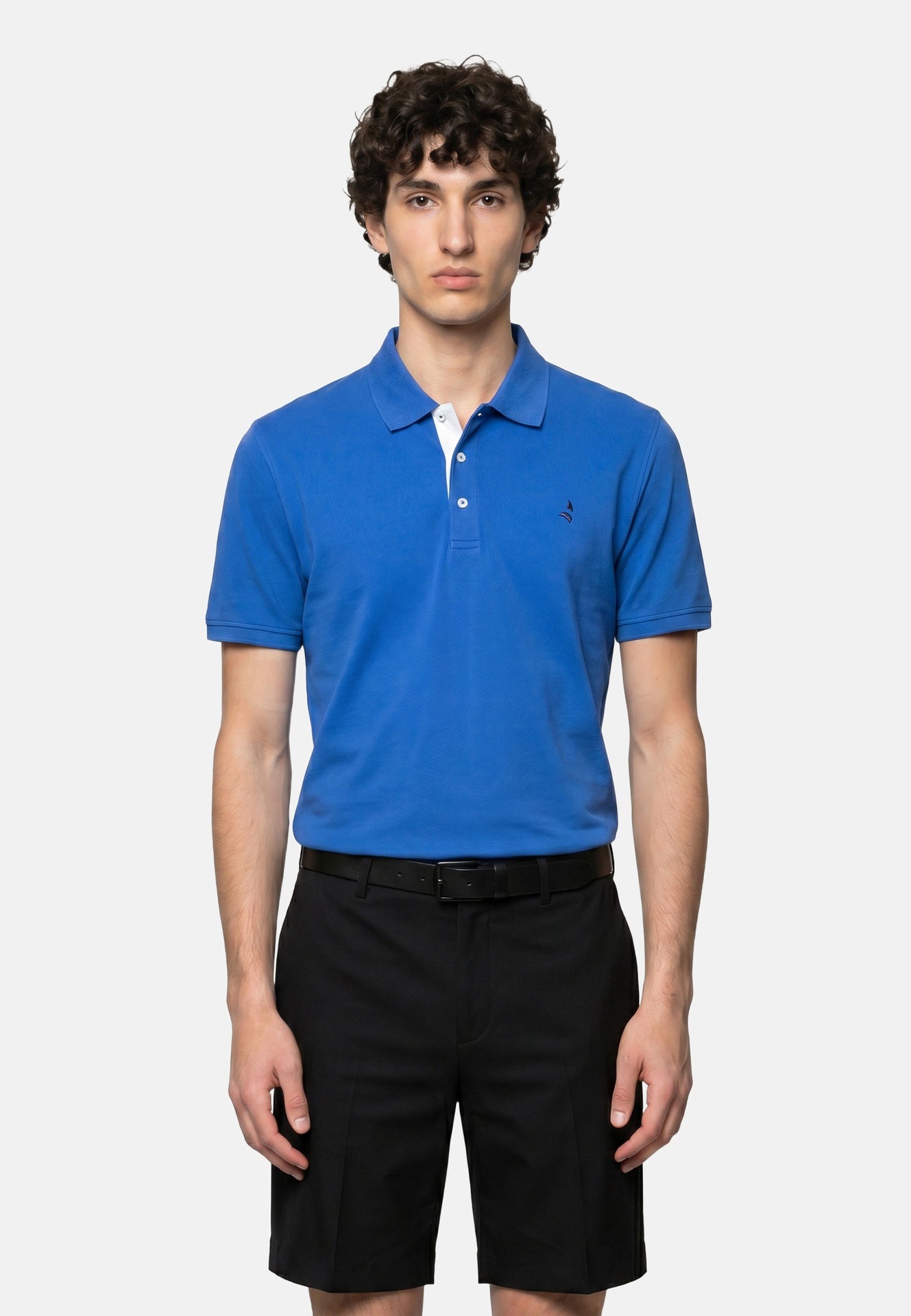 Camicia in Cotone Cielo Scuro Navigare