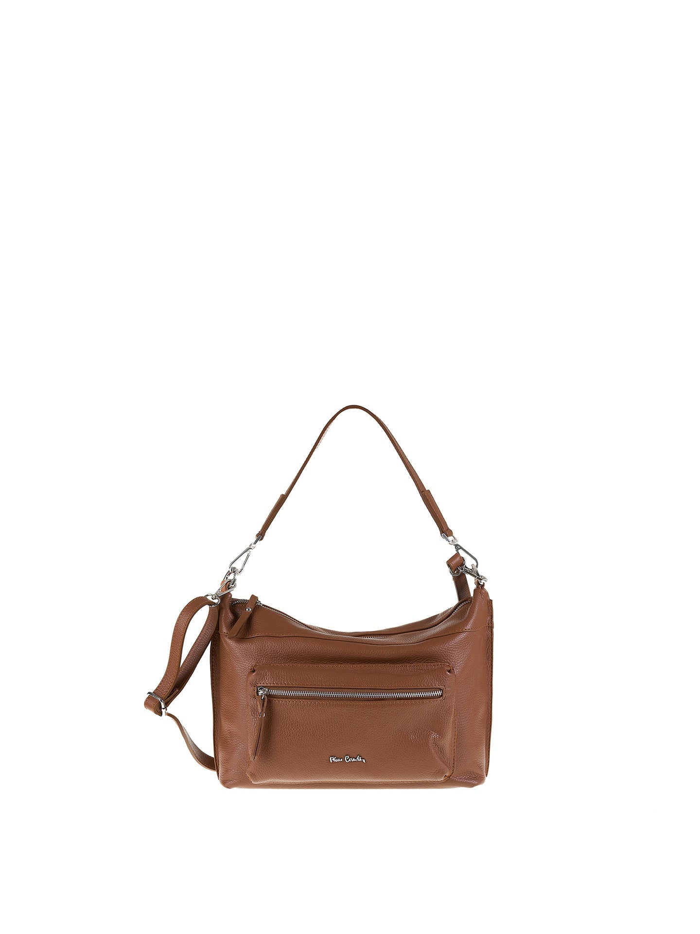 Borsa a Spalla in Vera Pelle Cuoio Pierre Cardin