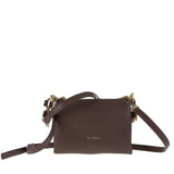 Borsa a Spalla in Vera Pelle Testa di Moro Pierre Cardin