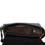 Borsa a Spalla in Pelle Vegana Nero