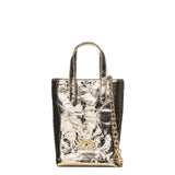 Borsa a Mano in Polyurethane Argento