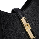 Black Leather Handbag