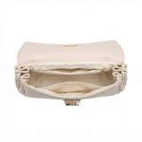 Borsa a Mano in Polyurethane Beige