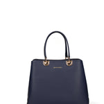 Borsa a Spalla in Pelle Vegana Blu Pierre Cardin