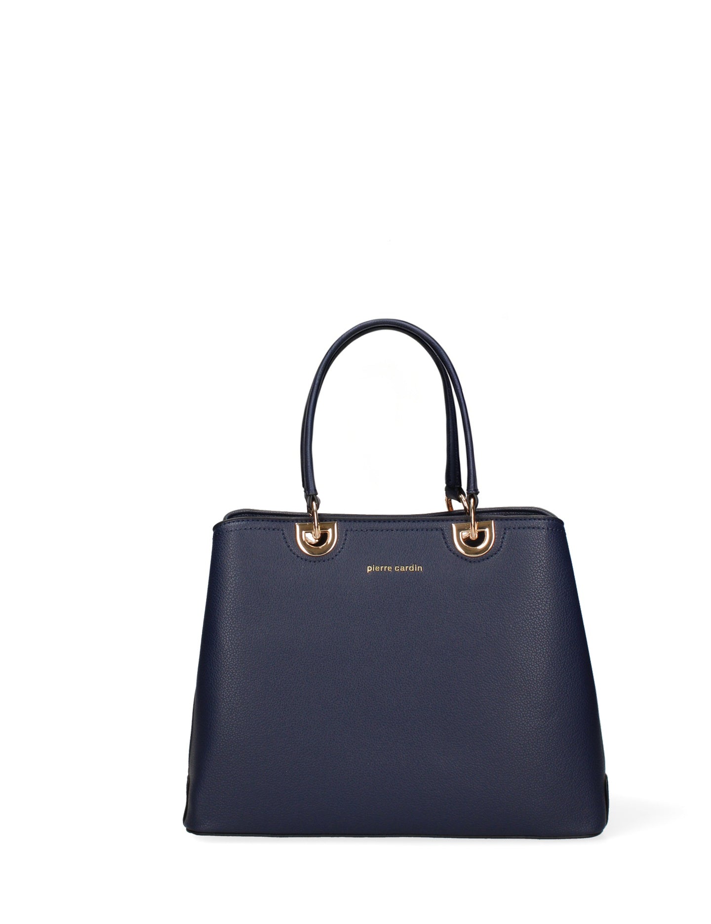 Borsa a Spalla in Pelle Vegana Blu Pierre Cardin
