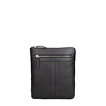 Borsa a Tracolla in Vera Pelle Nero