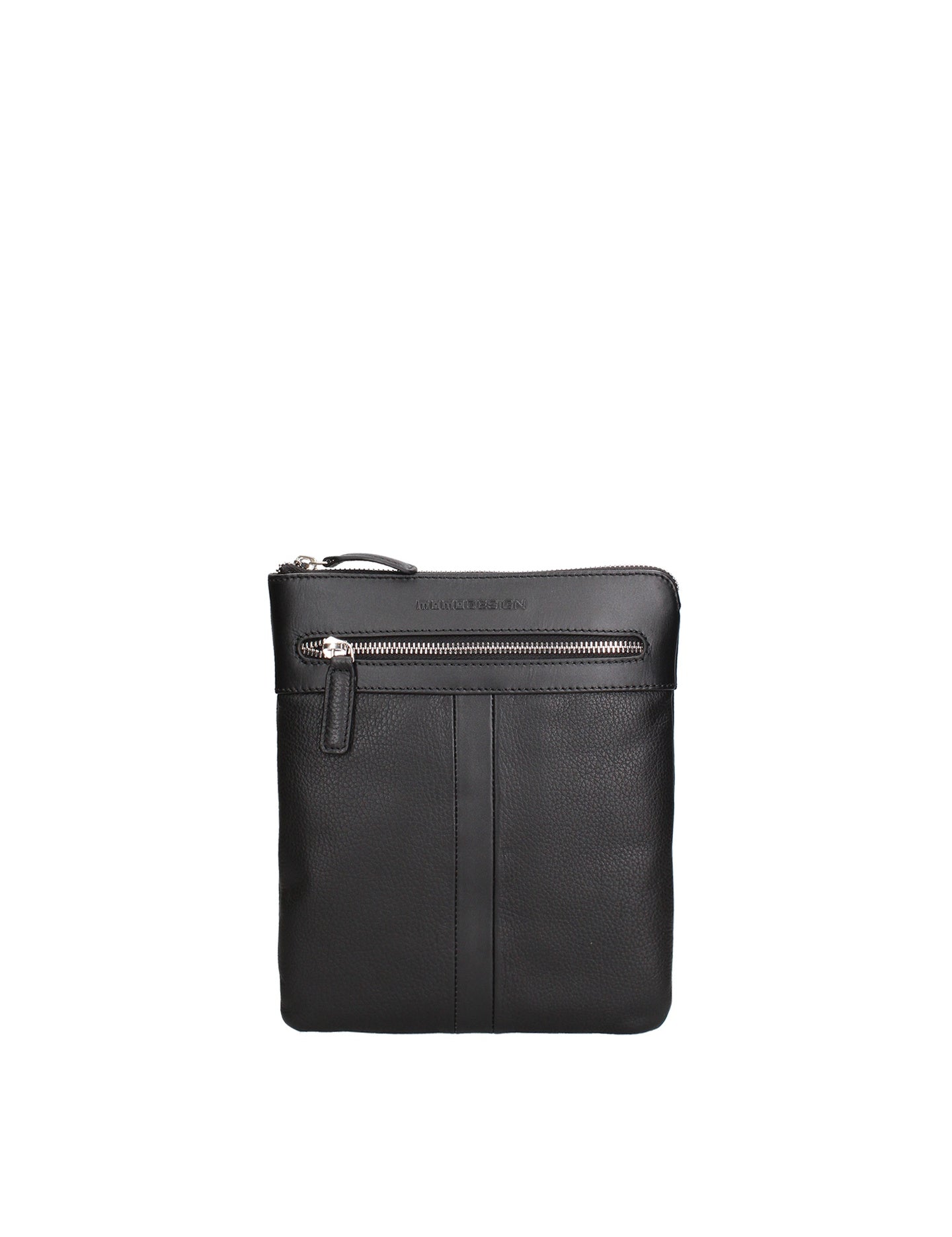Borsa a Tracolla in Vera Pelle Nero