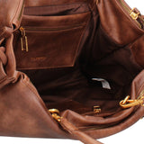 Borsa a tracolla CUSTO - Cuoio