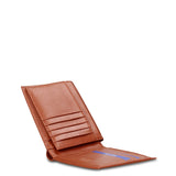 Portafoglio in Vera Pelle Cognac
