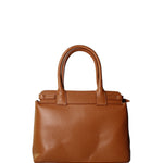 Borsa a Spalla in Dollaro Leather Cuoio