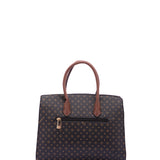 Borsa a Mano in Pelle Vegana Nero