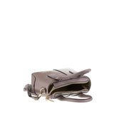 Borsa a Mano in Vera Pelle Taupe