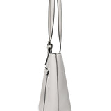 Borsa a Spalla in Pelle Vegana Bianco