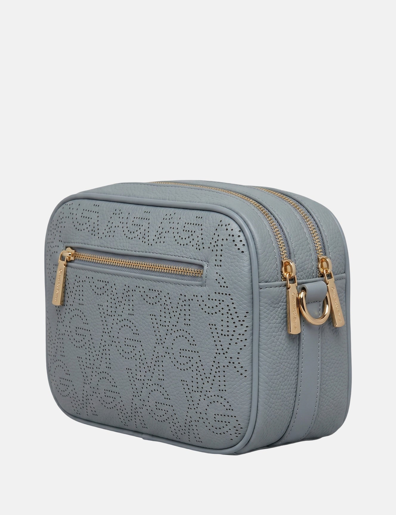 Borsa a tracolla in Pelle Vegana Azzurro
