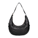 Borsa a spalla CUSTO - Nero