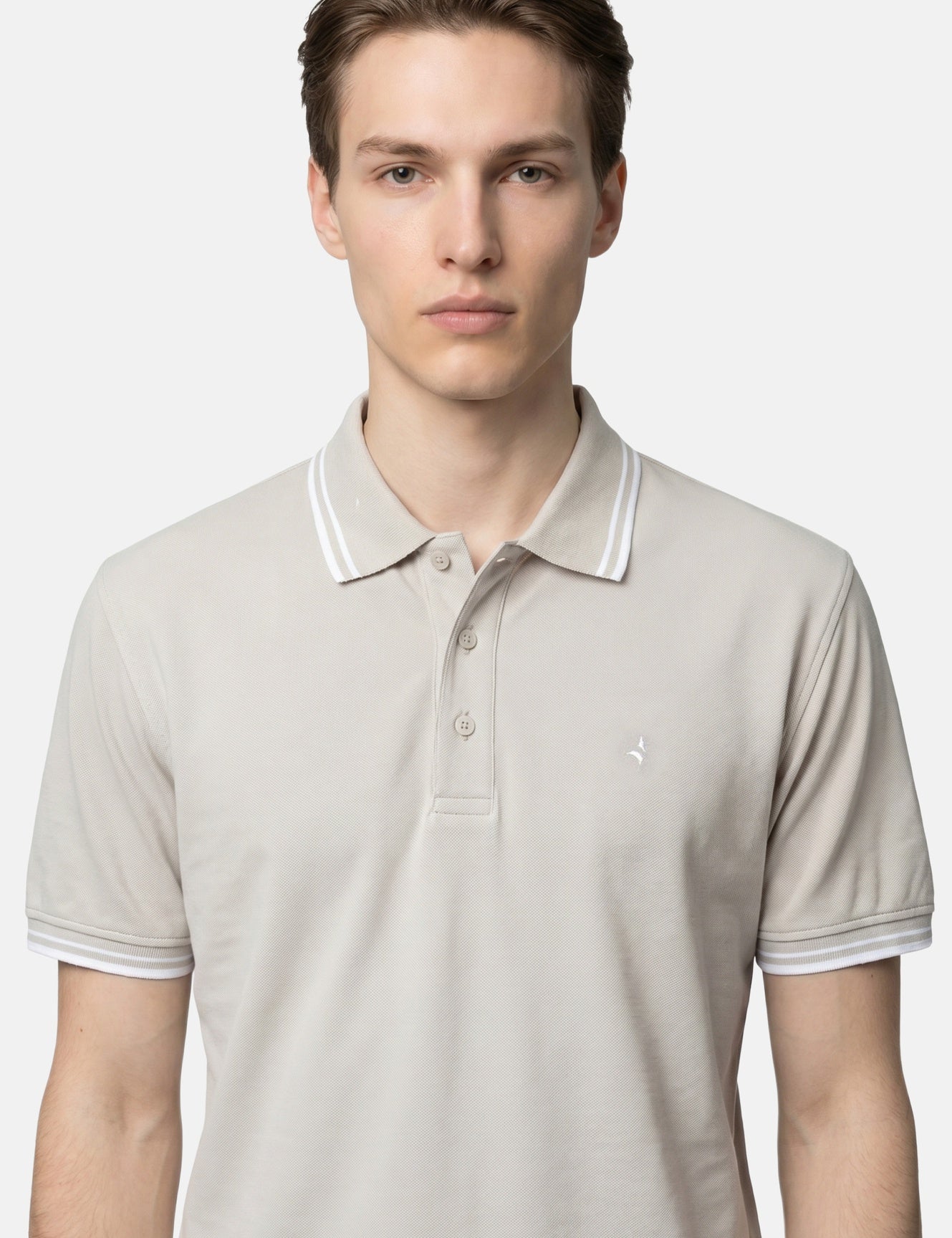 Camicia in Cotone Beige Navigare