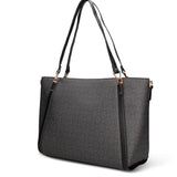Borsa a Mano in Pelle Vegana Nero