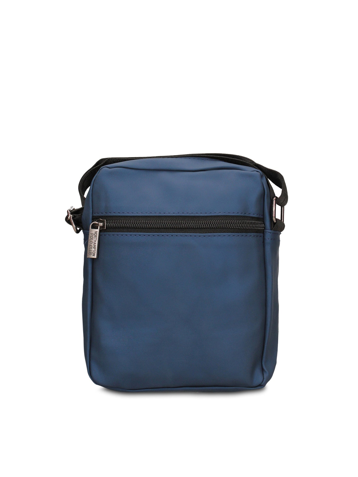 Borsa a Tracolla in 100% Pu Vegan Leather Blu