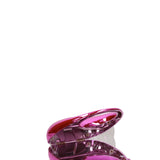 Opale Borsa a Tracolla in Pvc Fuxia